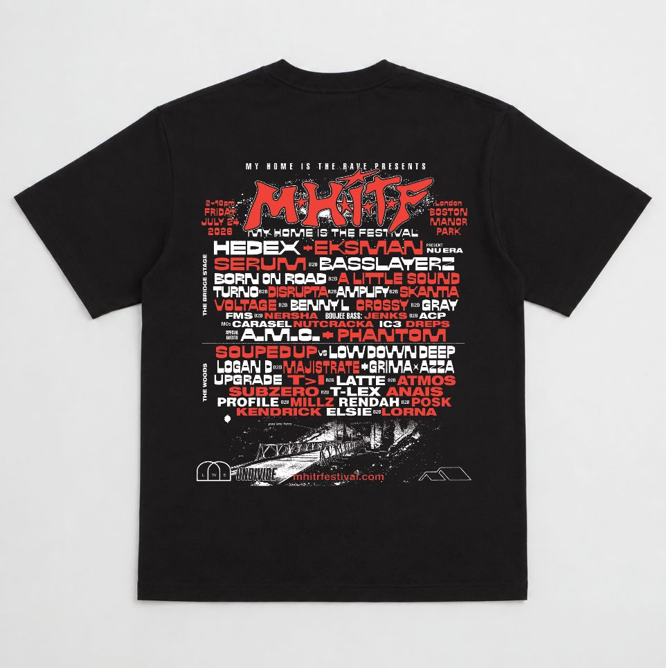 MHITR Festival T-Shirt [Black] - PRE-ORDER